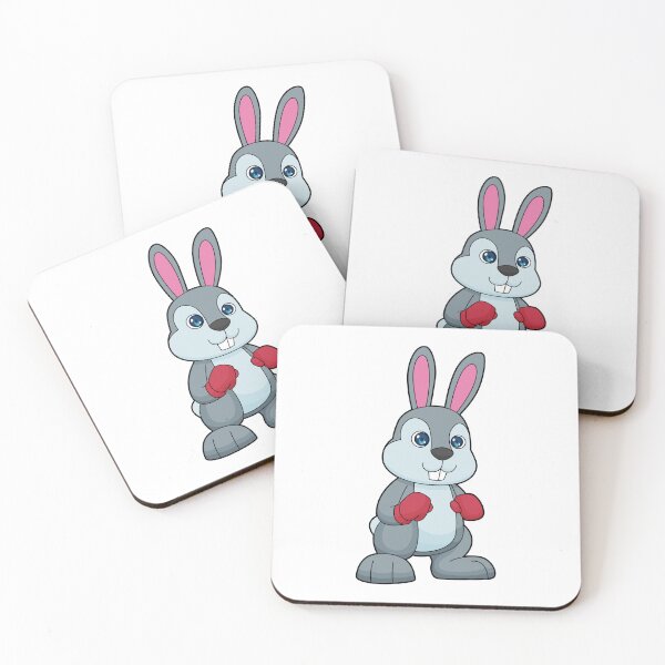 Item preview, Rabbit Boxing Boxer Boxing gloves designed and sold by Snabdesign84.