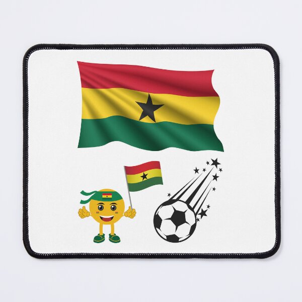 Item preview, Ghana Map Flag designed and sold by Tienda-Vane.
