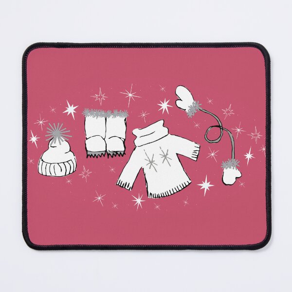 Item preview, Winter weather snow lover gear cartoon illustration designed and sold by AngelDawnDesign.