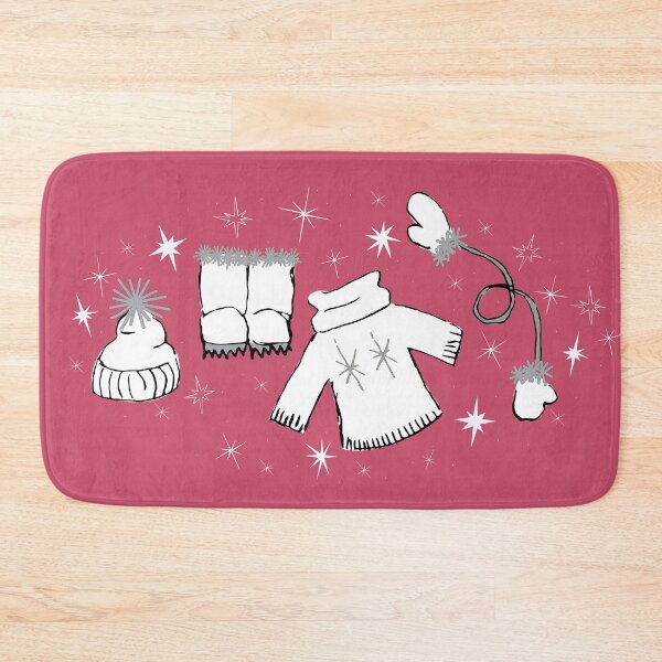 Item preview, Winter weather snow lover gear cartoon illustration designed and sold by AngelDawnDesign.