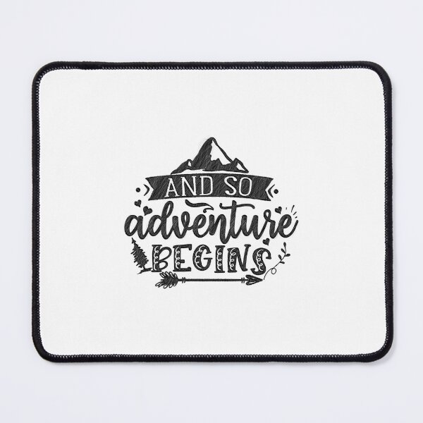 Item preview, And So The Adventure Begins Adventure Camping, And So The Adventure Begins designed and sold by RedArtsDesign.