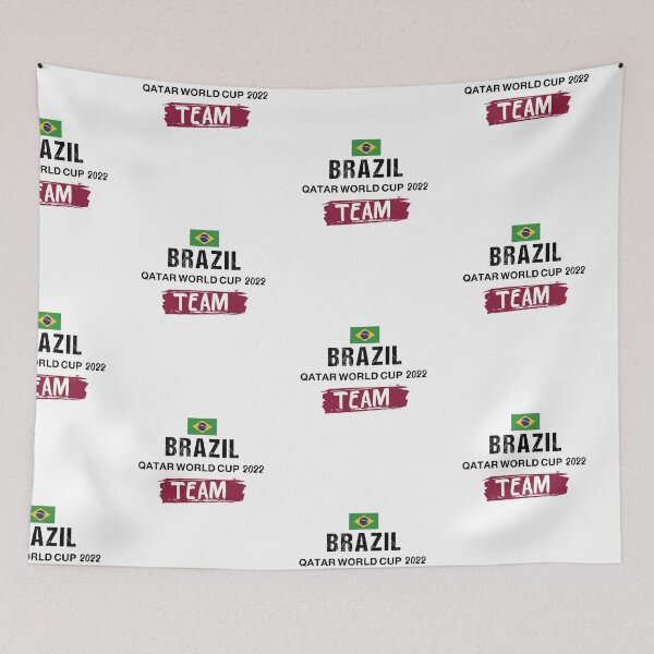 Item preview, BRAZIL    World Cup Football Soccer fan Qatar 2022  designed and sold by cheslie-style.
