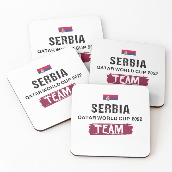 Item preview, SERBIA    World Cup Football Soccer fan Qatar 2022  designed and sold by cheslie-style.