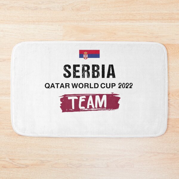Item preview, SERBIA    World Cup Football Soccer fan Qatar 2022  designed and sold by cheslie-style.