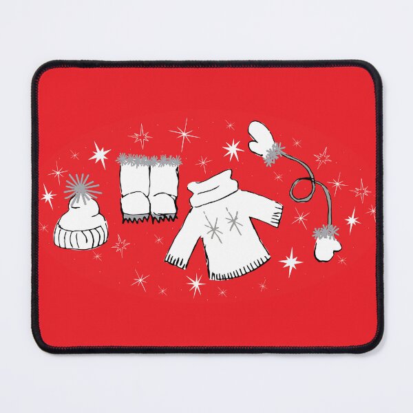 Item preview, Winter weather snow lover gear cartoon illustration designed and sold by AngelDawnDesign.
