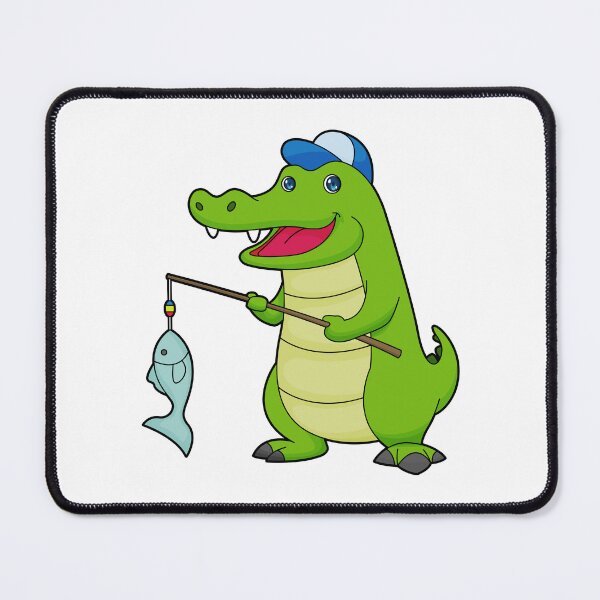 Item preview, Crocodile Angler Fish Fishing designed and sold by Snabdesign84.