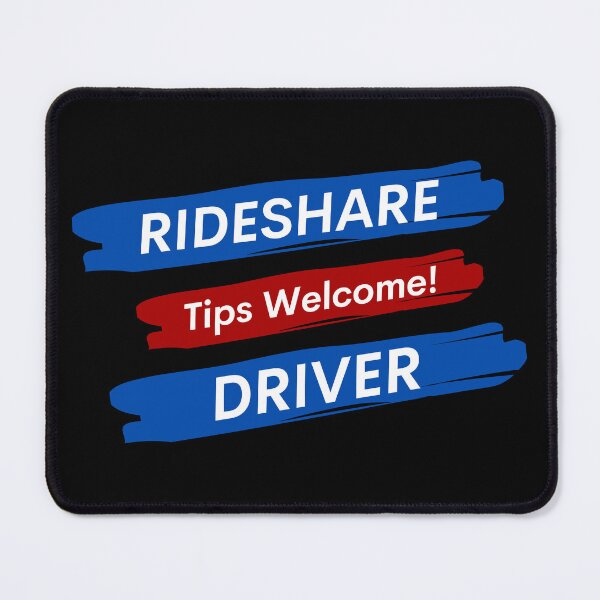 Item preview, Rideshare Driver - Tips Welcome! designed and sold by MtWoodsonSales.