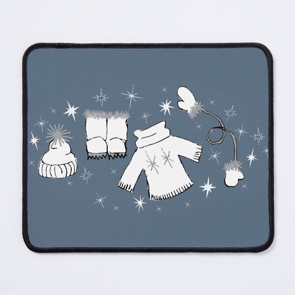 Item preview, Winter weather snow lover gear cartoon illustration designed and sold by AngelDawnDesign.