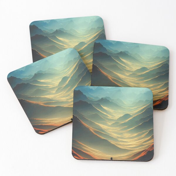 Item preview, Mountains, Beautiful Painting designed and sold by mariavision.