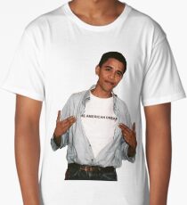 Young Barack Obama Long T-Shirt