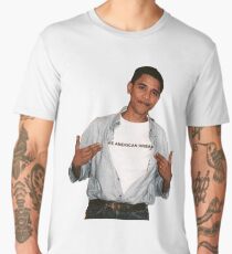 Young Barack Obama Men's Premium T-Shirt