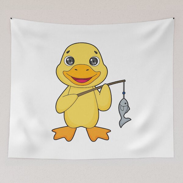 Item preview, Duck Angler Fish Fishing designed and sold by Snabdesign84.
