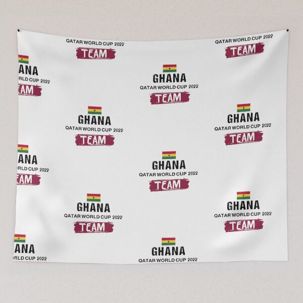 Item preview, GHANA  World Cup Football Soccer fan Qatar 2022  designed and sold by cheslie-style.
