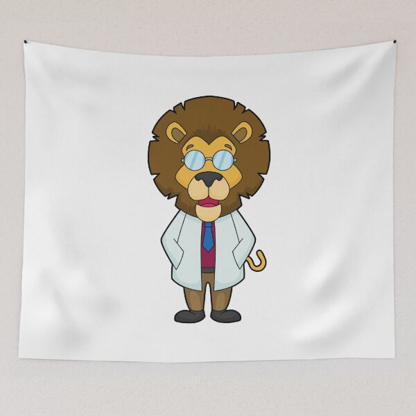 Item preview, Lion Doctor Doctor's coat designed and sold by Snabdesign84.
