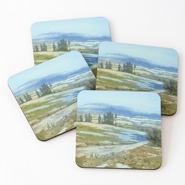 Item preview, Fresh California Spring Landscape Painting designed and sold by Hybridized.