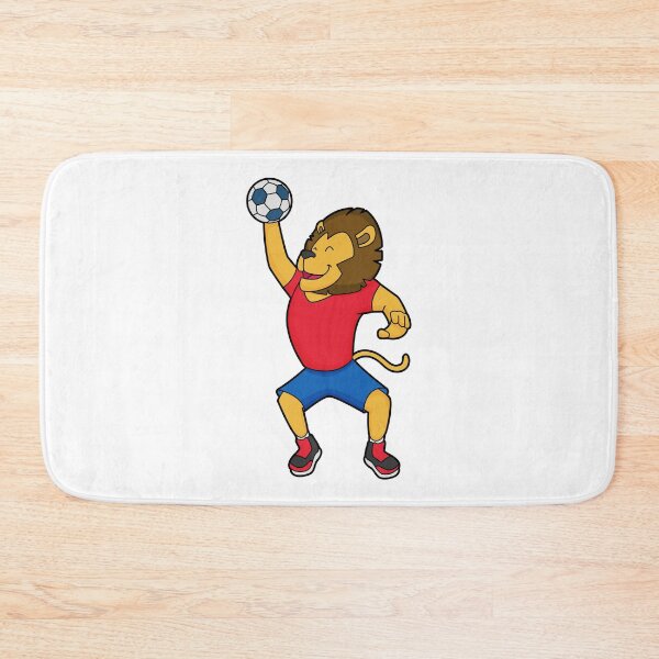Item preview, Lion Handball player Handball designed and sold by Snabdesign84.
