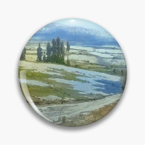 Item preview, Fresh California Spring Landscape Painting designed and sold by Hybridized.