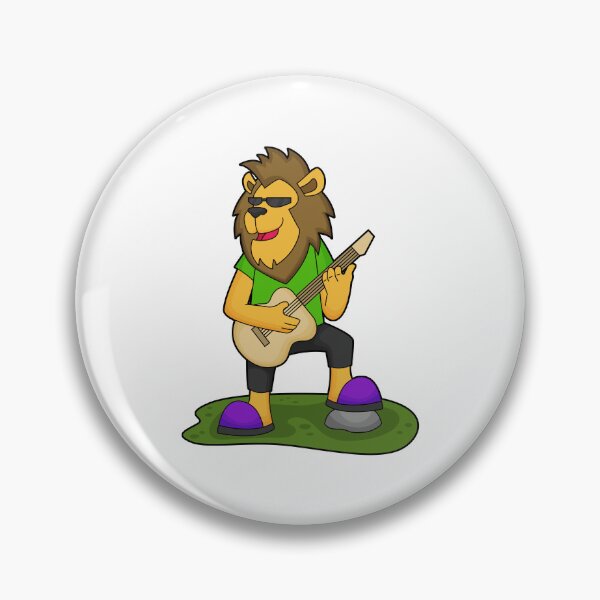 Item preview, Lion Musician Guitar Music designed and sold by Snabdesign84.