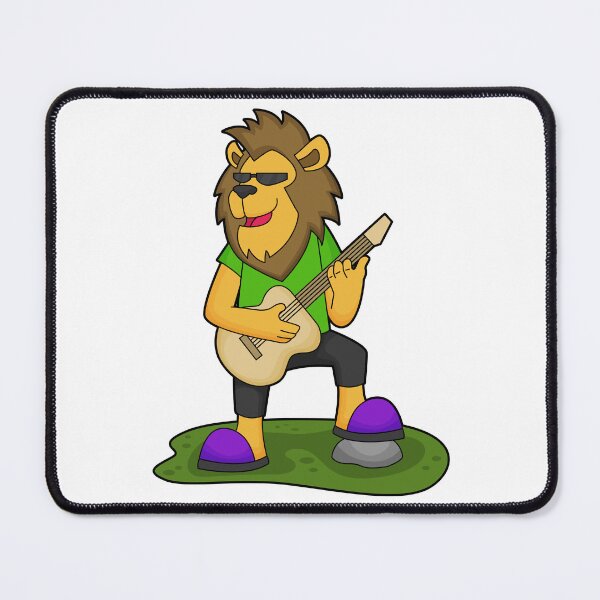 Item preview, Lion Musician Guitar Music designed and sold by Snabdesign84.