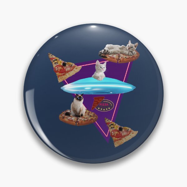 Item preview, Ufo, Cats And Pizza. designed and sold by luisalfonso1989.