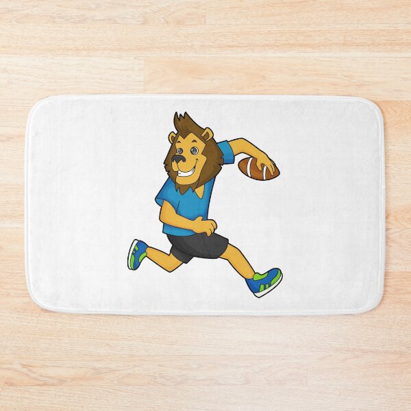 Item preview, Lion Rugby player Football designed and sold by Snabdesign84.