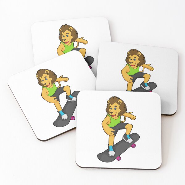 Item preview, Lion Skater Skateboard designed and sold by Snabdesign84.
