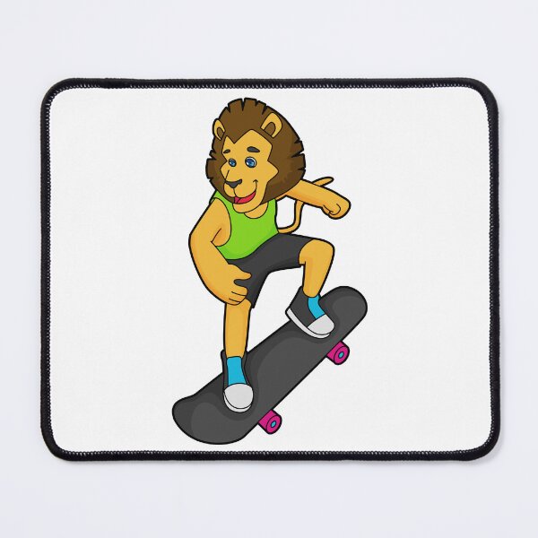Item preview, Lion Skater Skateboard designed and sold by Snabdesign84.