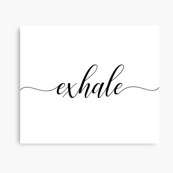 Exhalar Lienzo