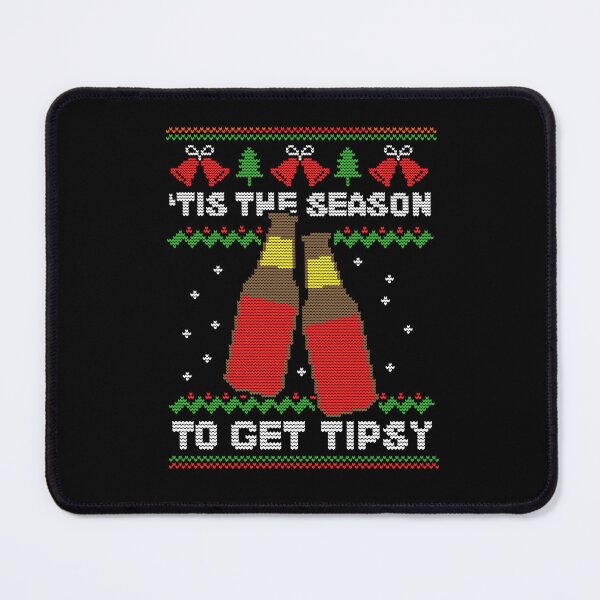 Item preview, 'Tis The Season To Get Tipsy Funny Ugly Christmas designed and sold by Nerd Shizzle.