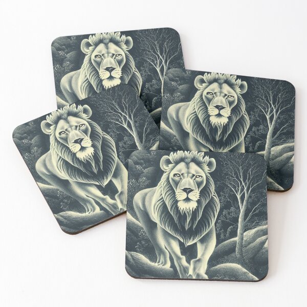 Item preview, Lion drawing designed and sold by mrlongfield.