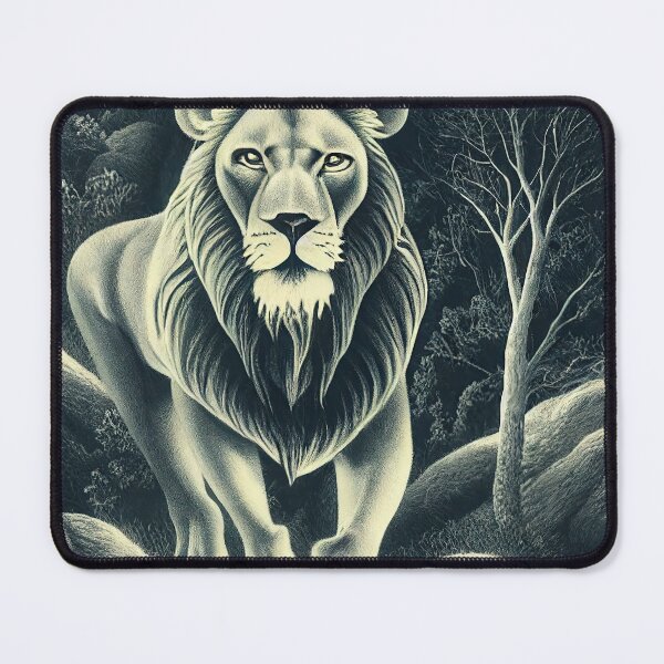Item preview, Lion drawing designed and sold by mrlongfield.
