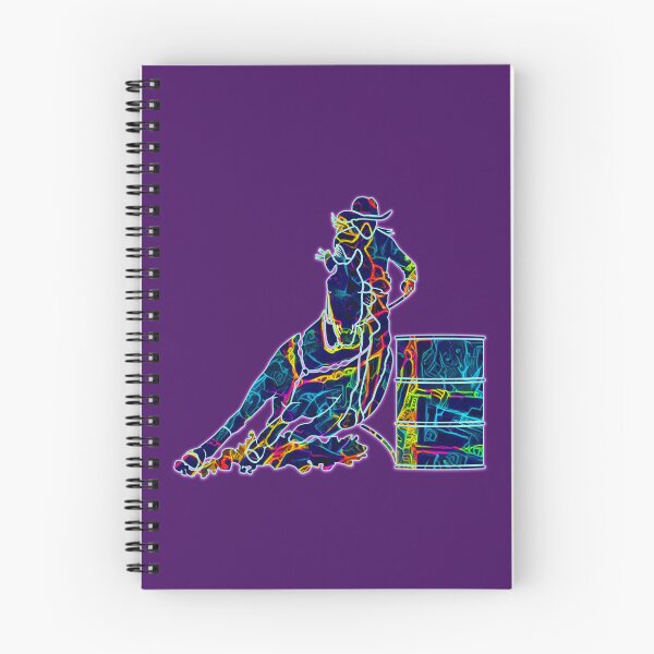 Item preview, Cowgirls Barrel Racing Neon designed and sold by franktact.