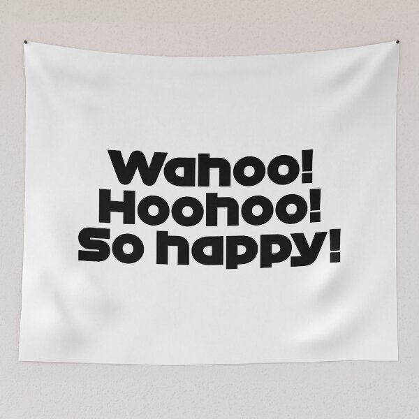 Item preview, PER. Wahoo! So Happy! - Best Team Radio Singapore GP 2022 (Black) designed and sold by FilipeFerreira.