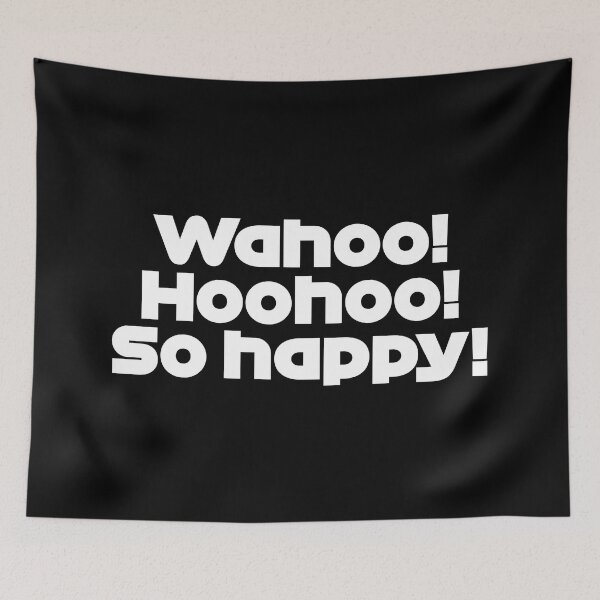 Item preview, PER. Wahoo! So Happy! - Best Team Radio Singapore GP 2022 (White) designed and sold by FilipeFerreira.