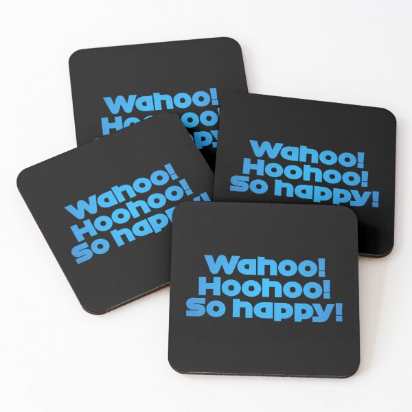 Item preview, PER. Wahoo! So Happy! - Best Team Radio Singapore GP 2022 (Original - Black BG) designed and sold by FilipeFerreira.