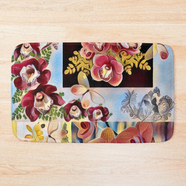 Item preview, Orchid Collage designed and sold by lindosilks.