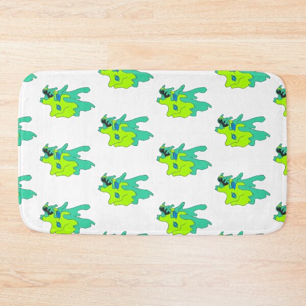 Item preview, More Tiled Abstract Eel in Green designed and sold by MiscibilityArt.