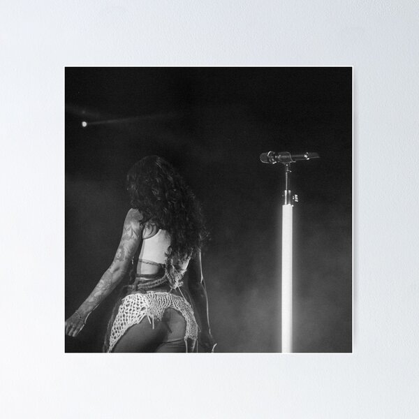 Item preview, Black & White Concert Photo Poster designed and sold by gellarts75.