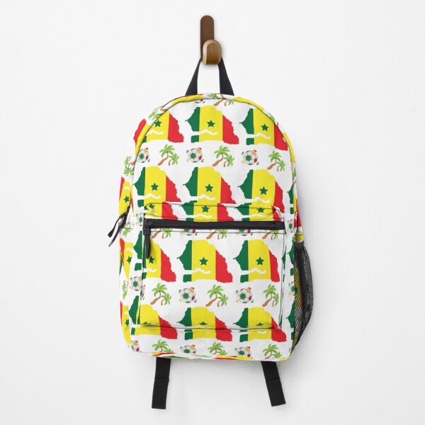Item preview, Senegal Map Flag designed and sold by Tienda-Vane.