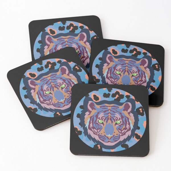 Item preview, Tigre en azul designed and sold by Clauzierra.