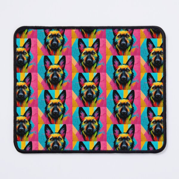 Item preview, Colorful German Shepherd Dog Painting Art Popart Gift designed and sold by Guarddogdrive.
