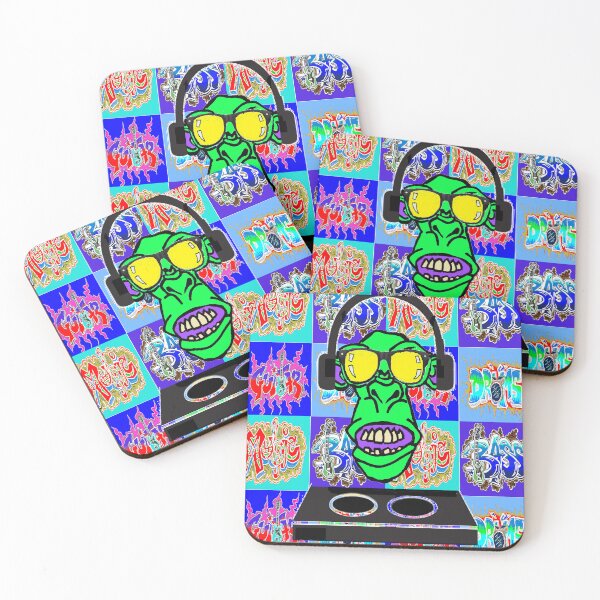 Item preview, Monkey Techno disco  designed and sold by LowEndGraphics.