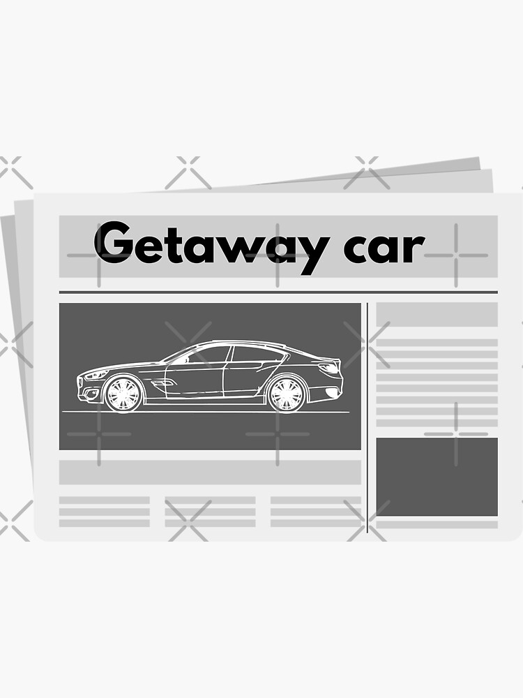 Taylor Swift Getaway Car Reputation Car Decal 