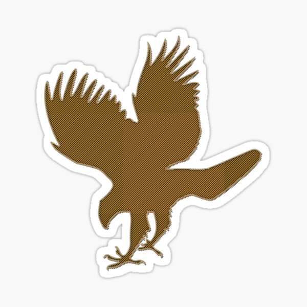 "GOLDEN EAGLE" Sticker for Sale by Sheiko0 Redbubble