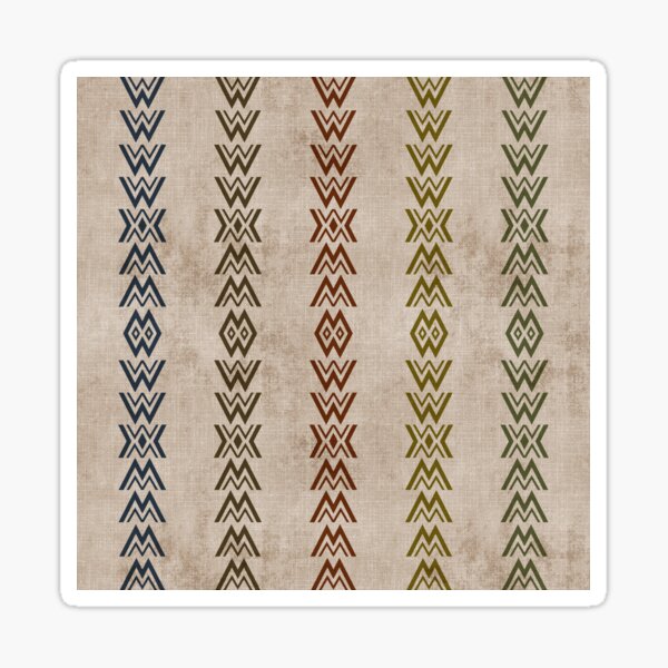 Item preview, Color Grunge Mudcloth  designed and sold by Sheila Wenzel Ganny.
