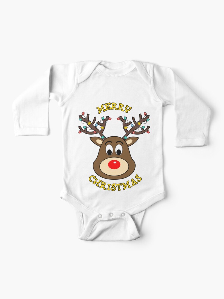 Rudolph the red nosed reindeer onesie hot sale