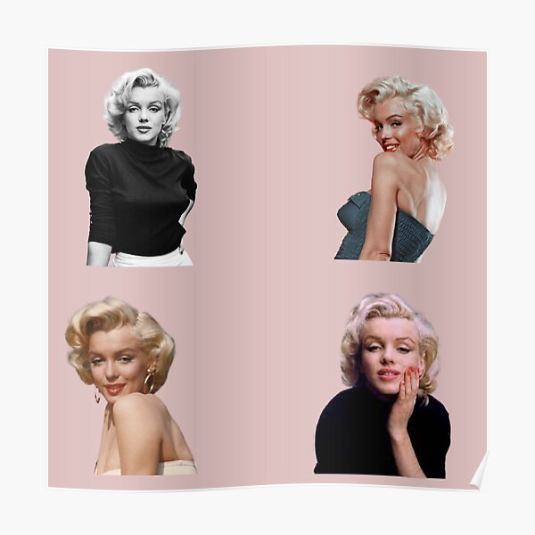 "Marilyn Monroe Old Hollywood Pack" Poster For Sale By Emmae11 | Redbubble