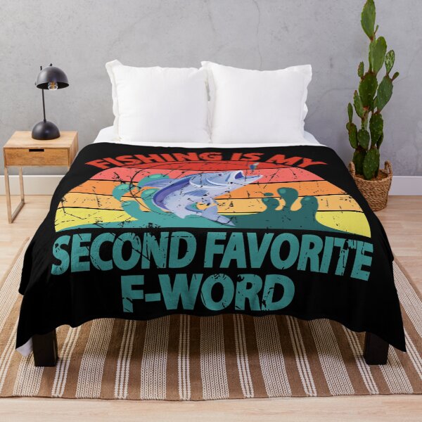 Item preview, Fishing Is My Second Favorite F-Word Funny Fisherman designed and sold by TheInkElephant.