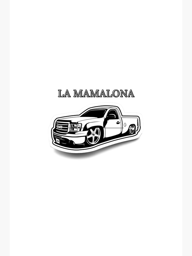 "LA MAMALONA" Sticker for Sale by Henrry777 Redbubble
