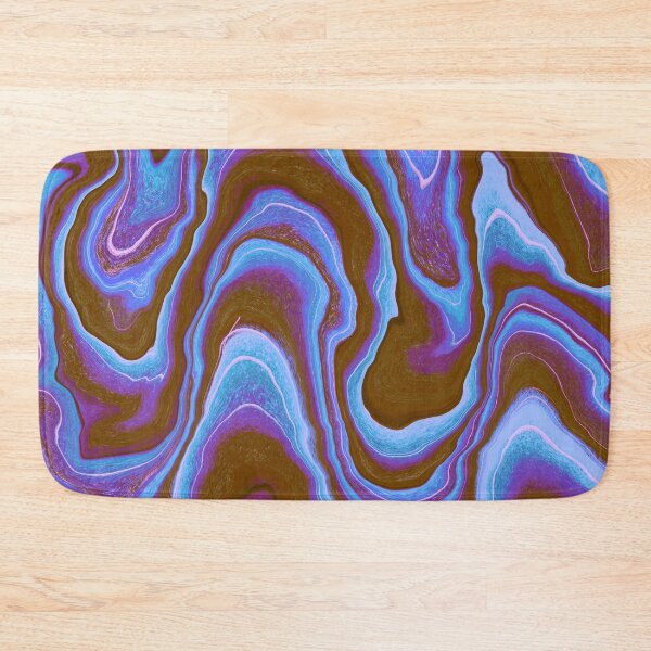 Item preview, Blue wavy groovy designed and sold by Quoppidou.